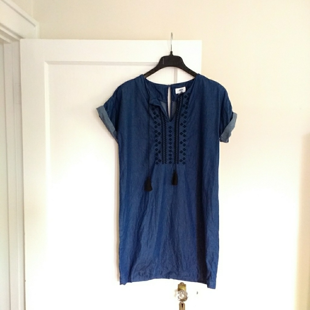 Denim Old Navy Shift Dress